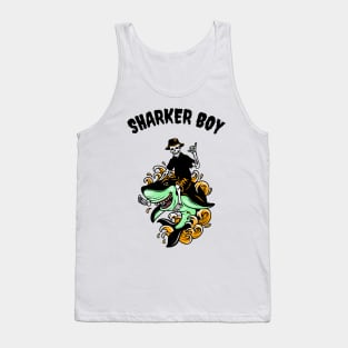 Sharker Boy Cool Shark Tank Top